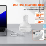 VEVOR Electric Scalp Massager Rechargeable Head Massager Hair Growth IPX7 Waterproof Portable Kneading Electric Scalp Scratcher