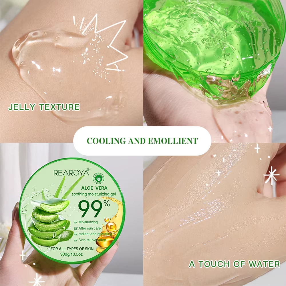 Products Face Moisturizing Aloe Vera Gel Cream Acne Treatment Face Cream Sun after Repair Sleeping Mask Face Care Skin Care Tool