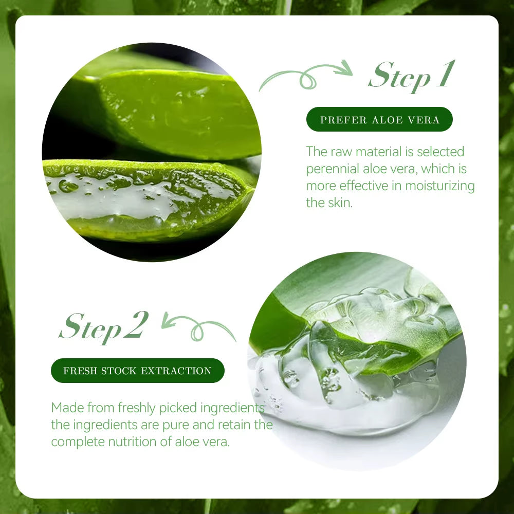 Products Face Moisturizing Aloe Vera Gel Cream Acne Treatment Face Cream Sun after Repair Sleeping Mask Face Care Skin Care Tool