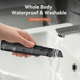 4 in 1 Body Hair Shaver Kits for Men Nose/Beard Hair Trimmer Electric IPX6 Waterproof Groin Pubic Hair Shaver for Man