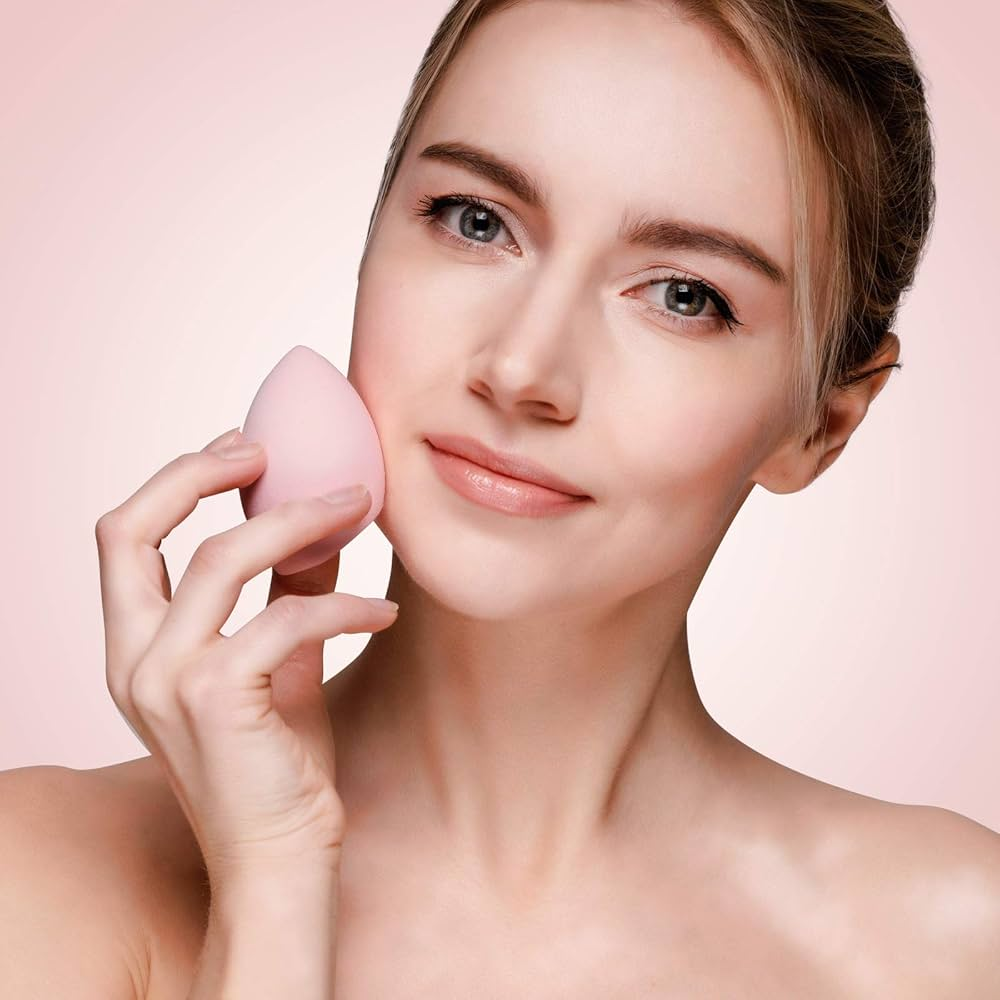 Makeup Blenders with Hair & Wrist Band Set