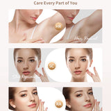 Laser Hair Removal IPL 3-In-1 Effective Hair Removal Device 9 Levels 999,900 Light Pulses Women Men Full Body Treatment Home Use