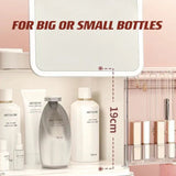 All-In-One Organizer with Led Mirror for Makeup Skincare & Accessories