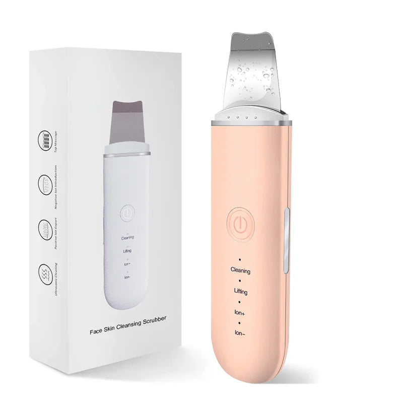 Ultrasonic Facial Skin Scrubber