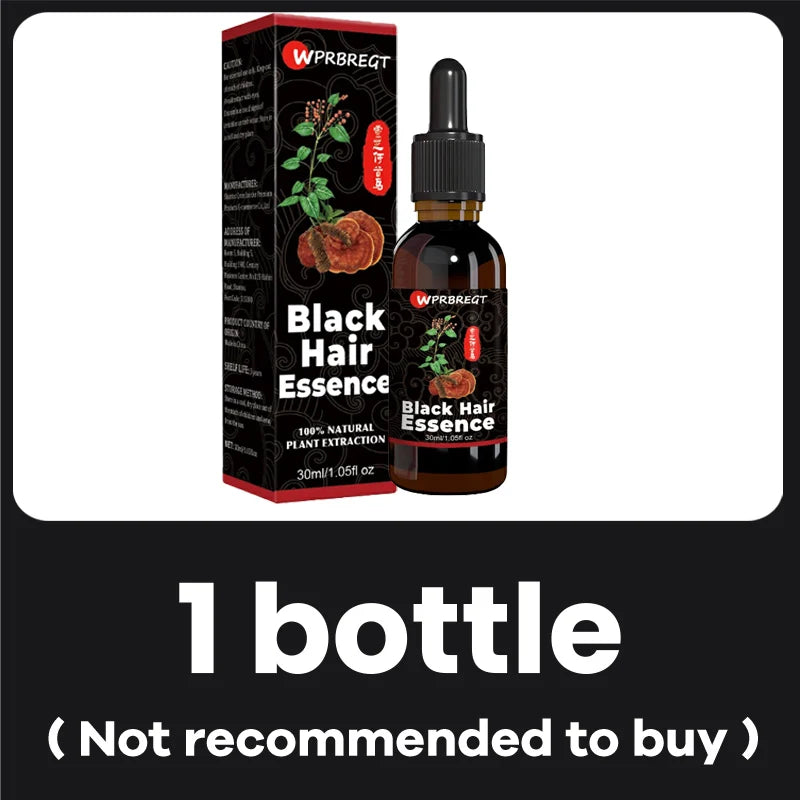 Hair care essential oil nourishes the scalp to produce black hair and refreshing oil control to strengthen hair roots