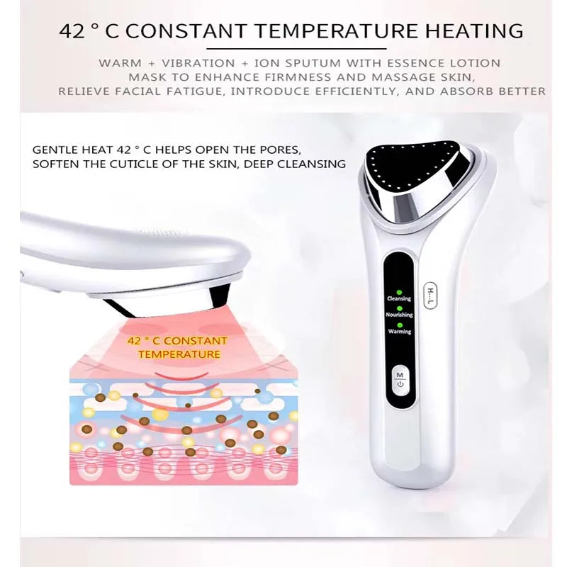 Multifunction Home Use Anti Aging Device Facials Skincare Tightening Machine Premium Face Massager for Smooth Skin Elasticity