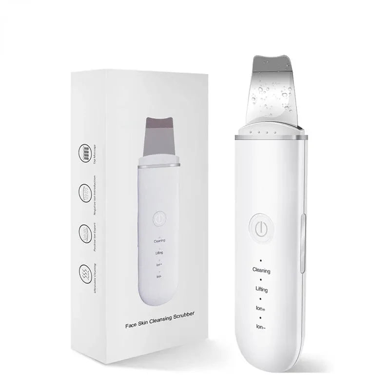 Ultrasonic Facial Skin Scrubber
