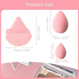 Makeup Blenders with Hair & Wrist Band Set
