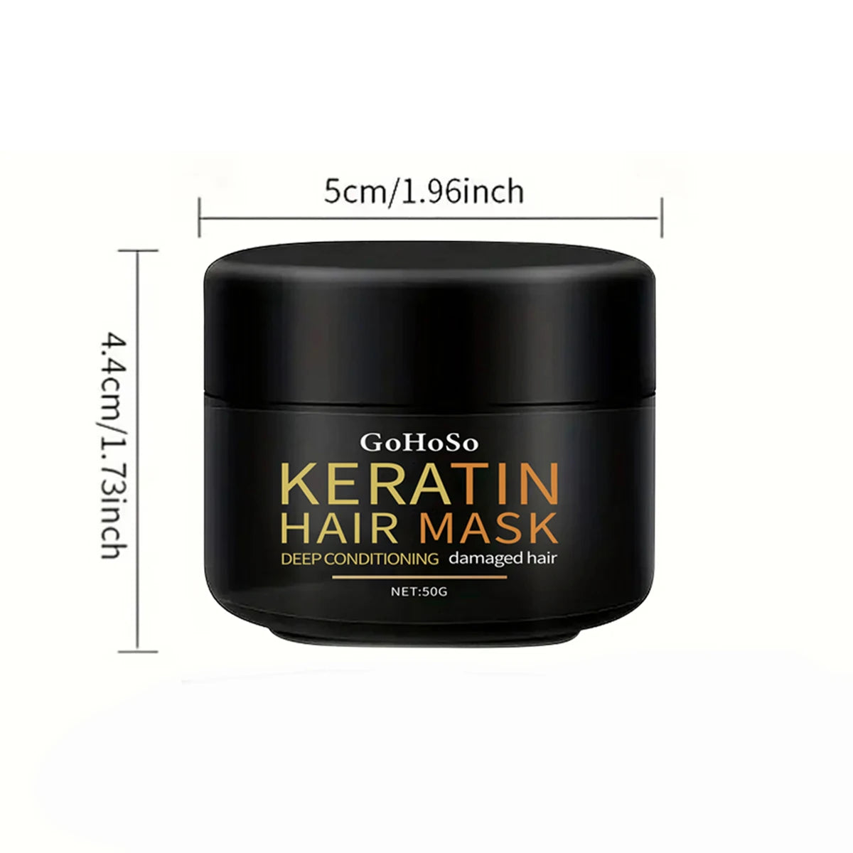 ENVISHA Keratin Hair Mask Professional Deep Nourishing Hair Care Repair Damaged Hair Restore Shine Suitable For All Hair Types