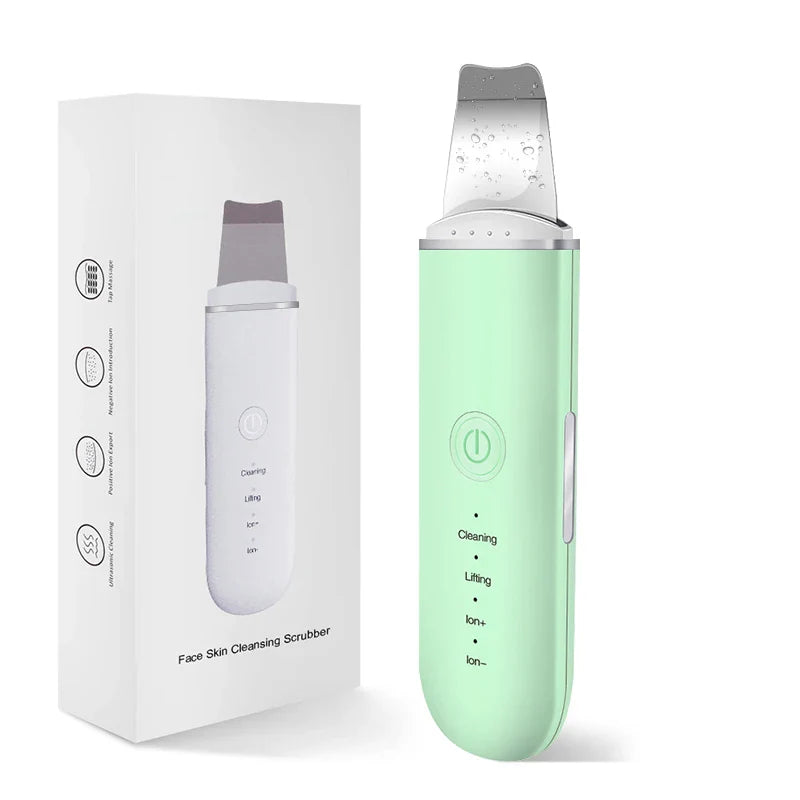 Ultrasonic Facial Skin Scrubber