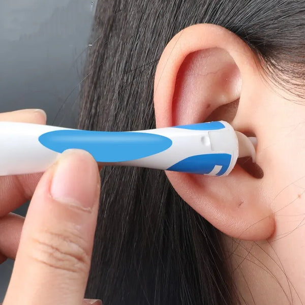 16 Ear Cleaning Set Ear Scoop Cleaning Ear Wax Silicone Soft Spiral Beauty Care Gadget Portable Personal Hygiene Set
