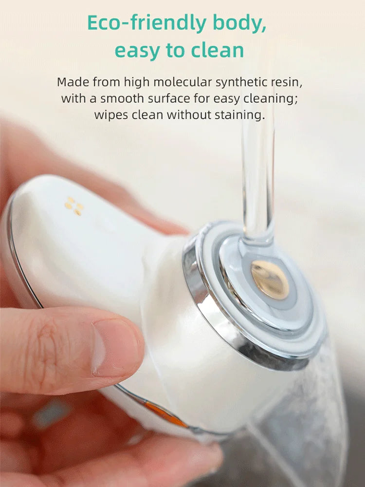 KiCA Skincare Device Face Lifting Tighten Skin Rejuvenation Gentle Warm Compress Ion Therapy Enhanced Cleansing Tool