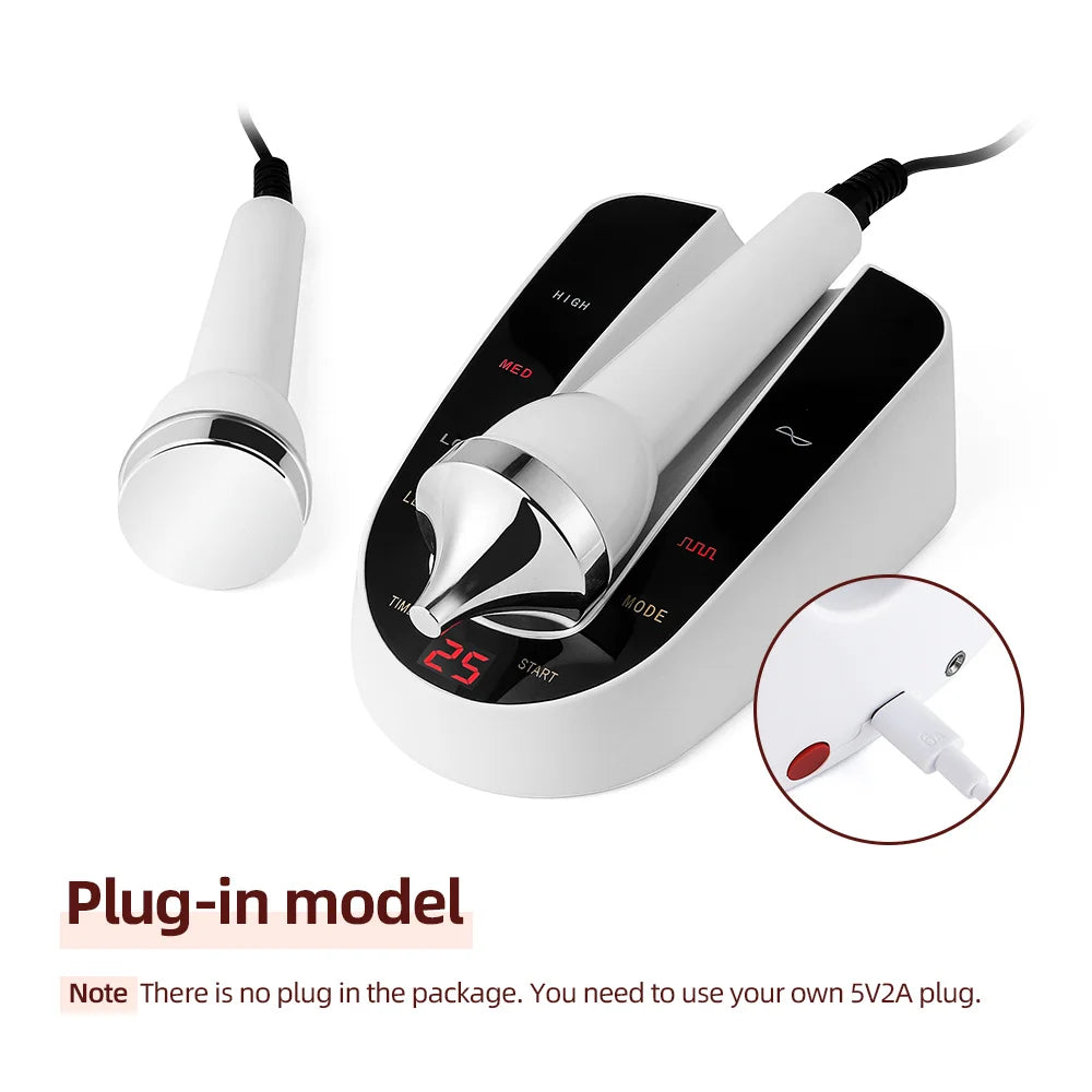 Ultrasound Skin Care Beauty Machine Skin Anti Aging High Frequency Face Eye Massager Ultrasonic Beauty Women SPA Device