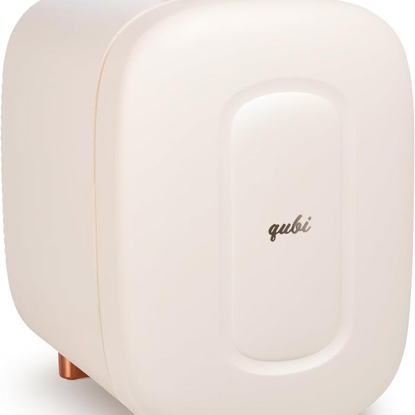 Mini Fridge, Professional Compact Fridge for Skincare, Mini Cosmetics, Makeup, 5 Liter (Cream White, 5L)