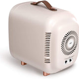 Mini Fridge, Professional Compact Fridge for Skincare, Mini Cosmetics, Makeup, 5 Liter (Cream White, 5L)