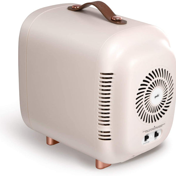 Mini Fridge, Professional Compact Fridge for Skincare, Mini Cosmetics, Makeup, 5 Liter (Cream White, 5L)