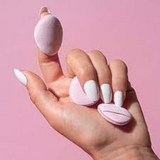 Makeup Blenders with Hair & Wrist Band Set